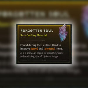 diablo 4 forgotten souls boost