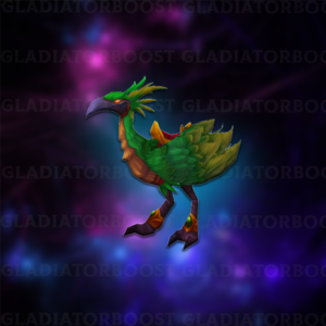 Elusive Emerald Hawkstrider Mount Boost
