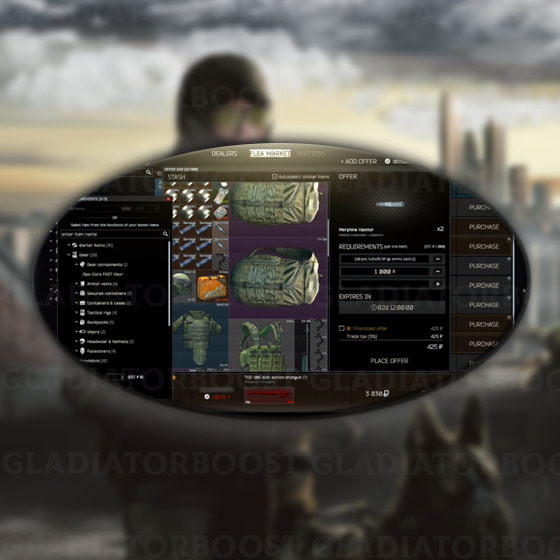 Buy EFT Flea Market Unlock at GladiatorBoost Unlock the Flea Market in Escape From Tarkov