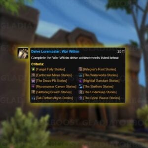 Delve Loremaster War Within Boost