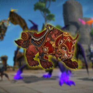WoW Vermillion Imperial Lynx Mount Boost
