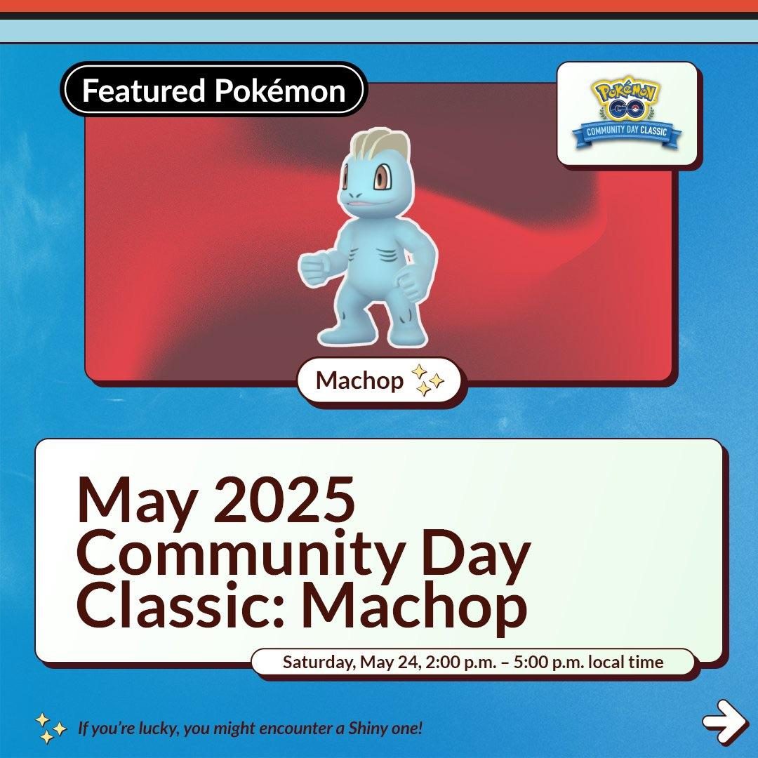 Machop Community Day Classic in Pokémon GO