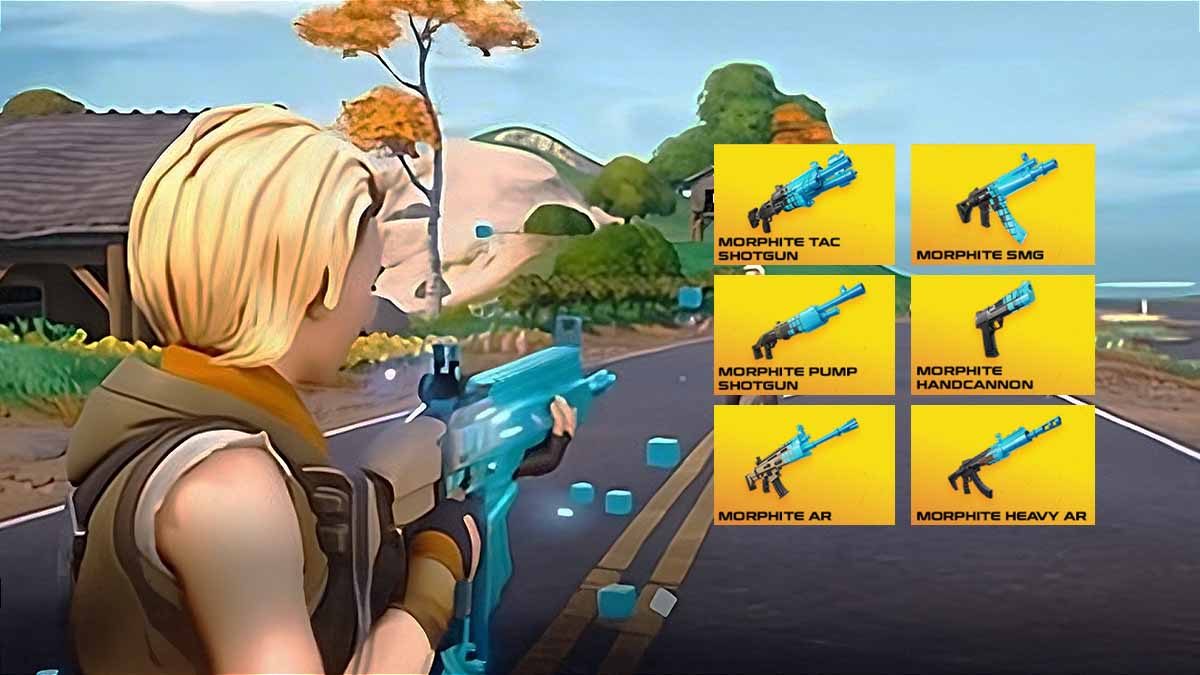 Fortnite Morphite Weapons Explained