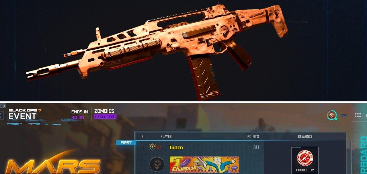 Mars Leaderboard Event Rewards Guide for Black Ops 7 Zombies