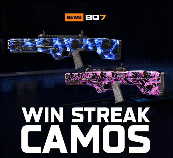 All Warzone Win Streak Camos Rewards Unlock Guide
