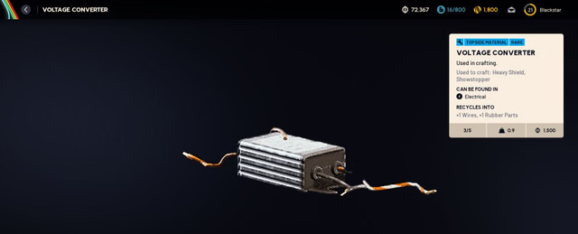 Where to find Voltage Converter's in ARC Raiders