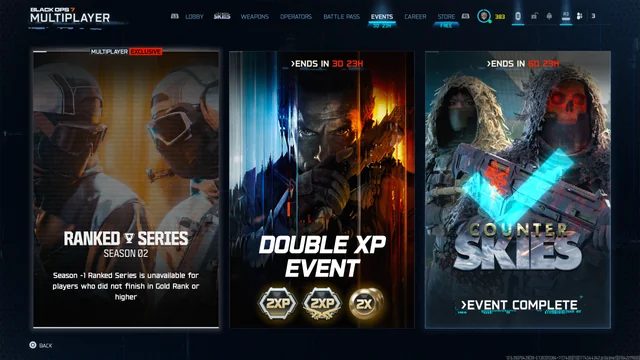 Black Ops 7 & Warzone Ranked Series Event Rewards & Guide