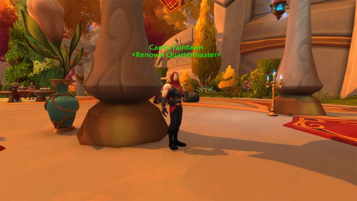 WoW Midnight Silvermoon Court Renown Quartermaster Location