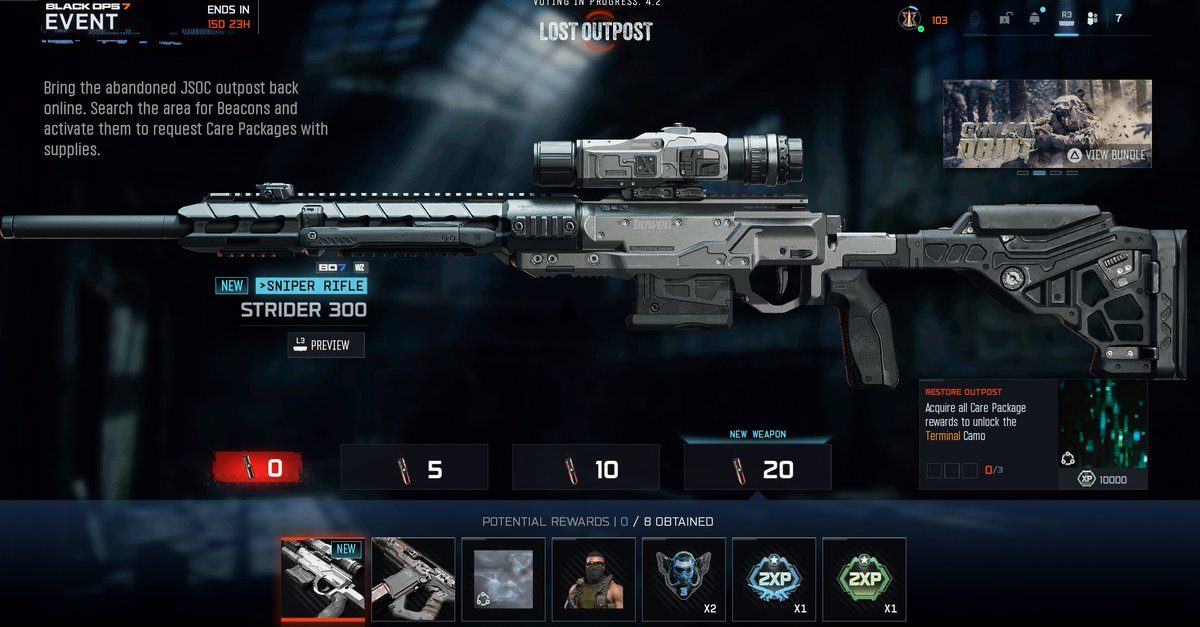 Lost Outpost Event Rewards in Black Ops 7 & Warzone
