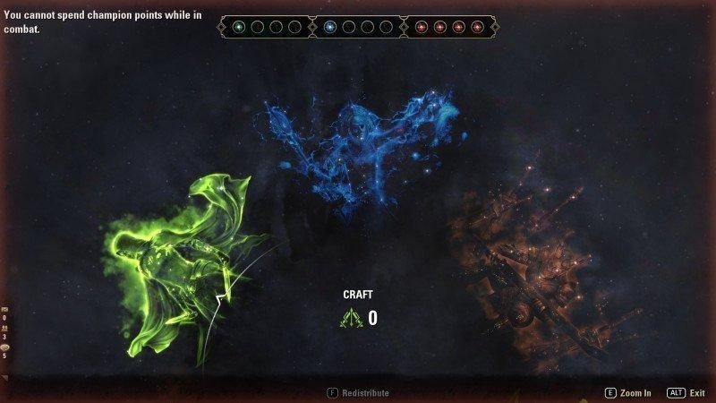 ESO Champion Point setup for veteran arena progression