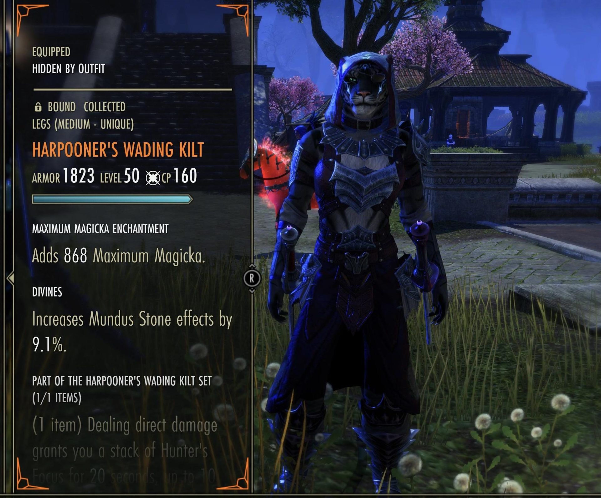 ESO Mythic items and Monster Sets used in endgame builds