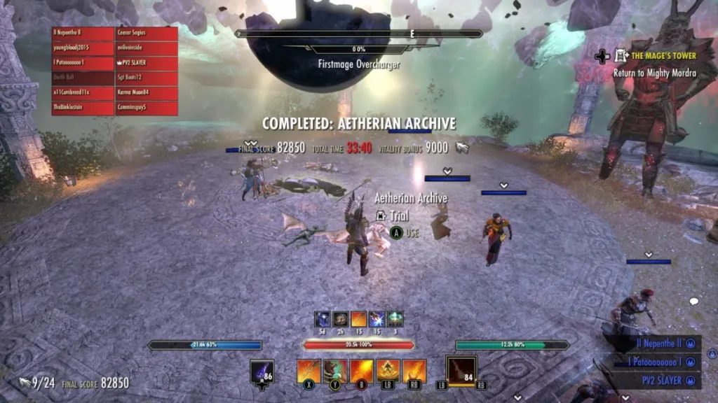 ESO Veteran Trial endgame progression