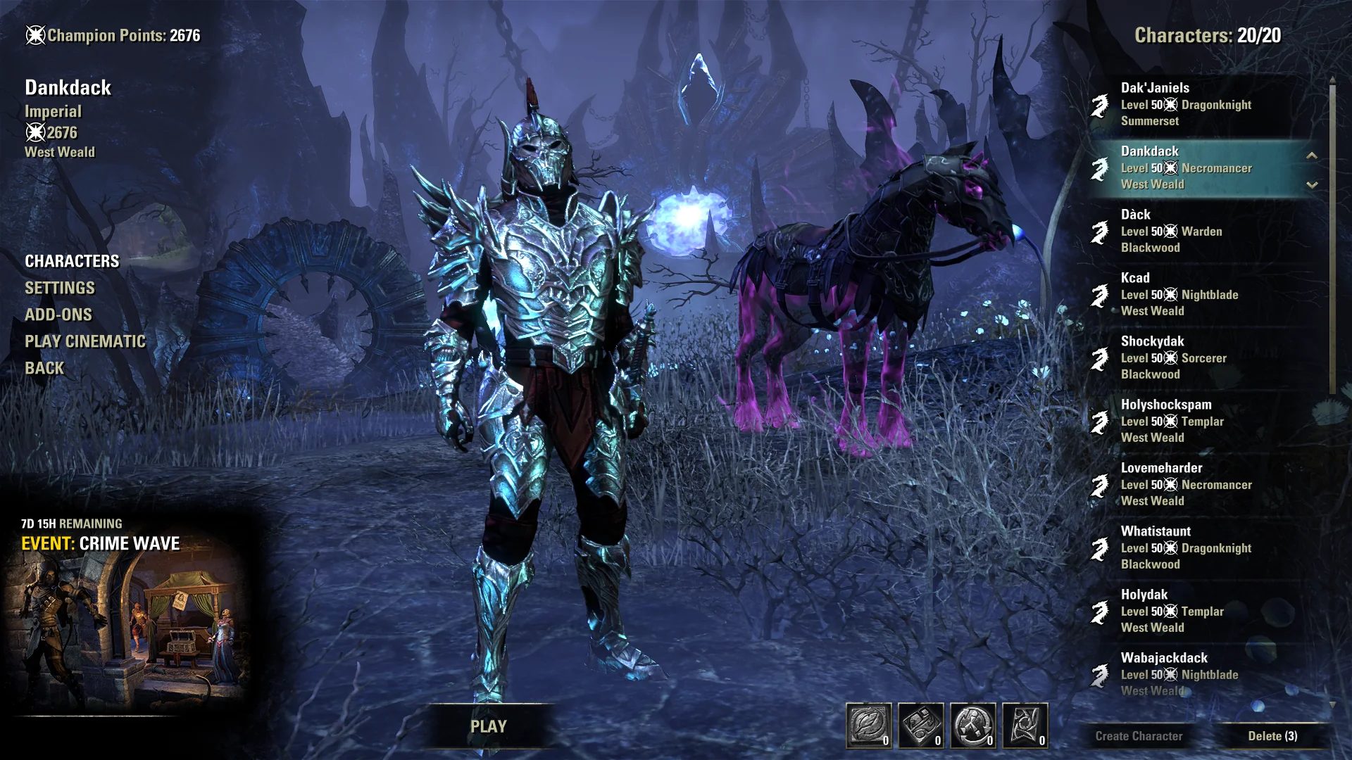 ESO alt character progression and leveling grind