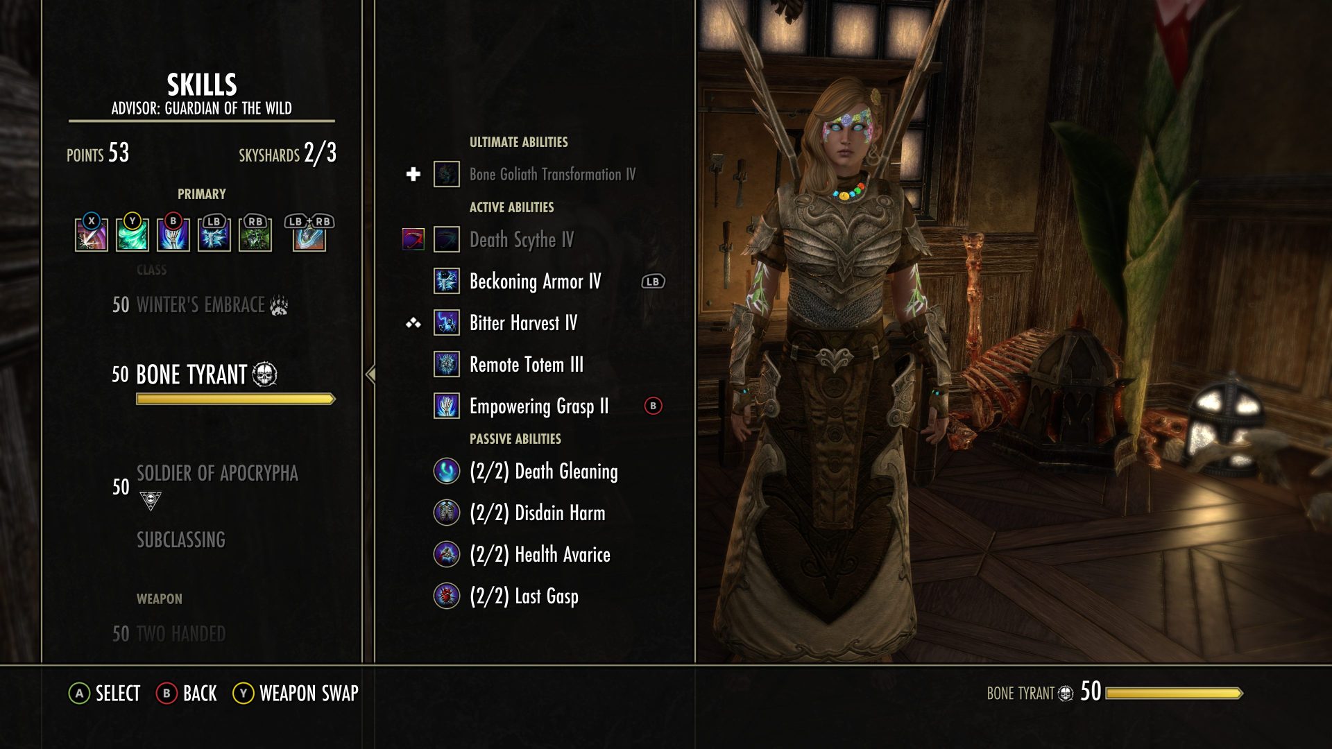 ESO build optimization and gear progression